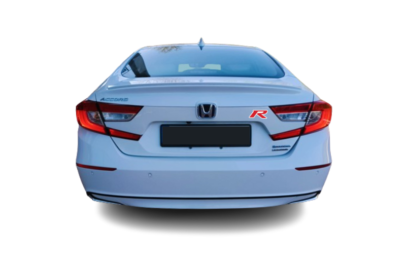 Honda trunk rear emblem with Type R logo Honda emblems decoinfabric