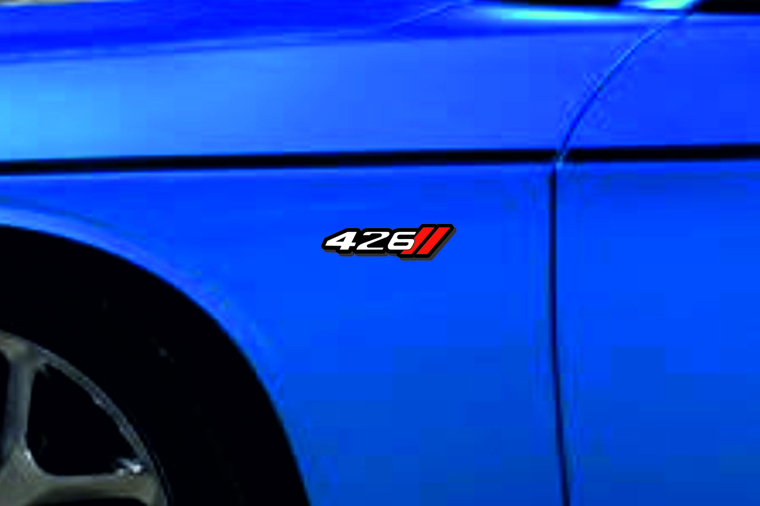 DODGE Kühlergrill-Emblem mit R/T-Logo