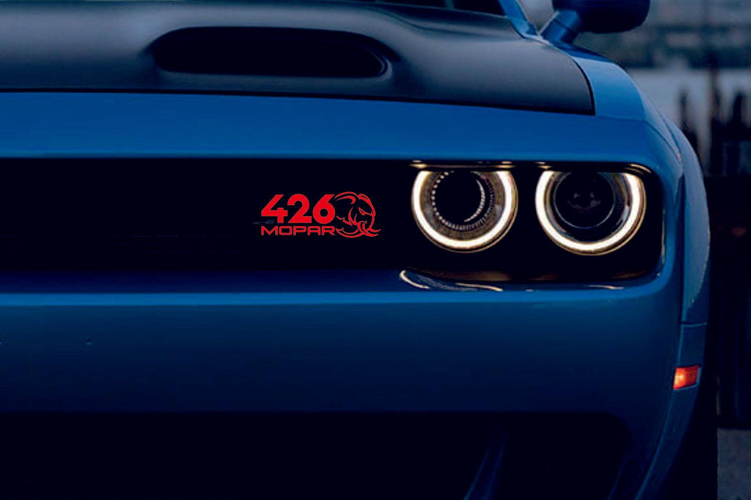 DODGE Emblemat osłony chłodnicy z logo 345