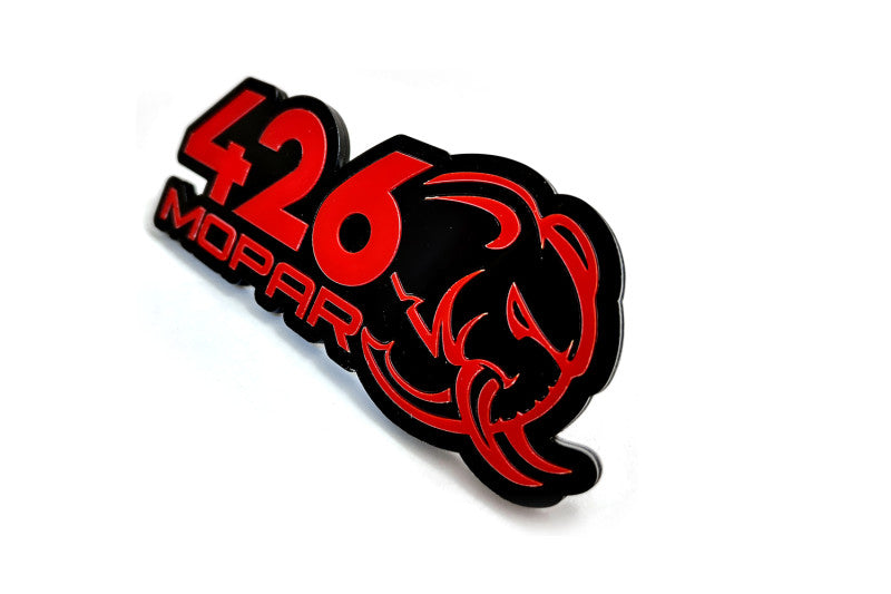 Dodge Emblem & Badges set with 426 Mopar Hellephant logo Dodge emblems decoinfabric