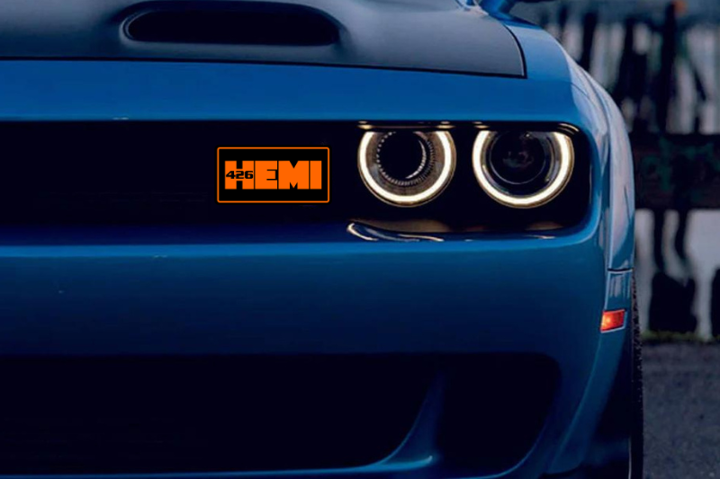 Dodge Emblem & Badges set with 426HEMI logo (Type 3)