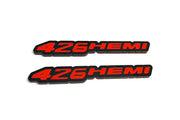 DODGE emblem for fenders with 426HEMI logo Dodge emblems decoinfabric