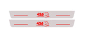 Chrysler 300C II 2011+ Door Sill Led Plate With 426 Mopar Hellephant Logo Chrysler Led Door Sills opdesign