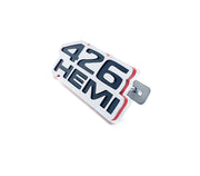 DODGE Stainless Steel Radiator grille emblem with 426HEMI logo Dodge emblems decoinfabric