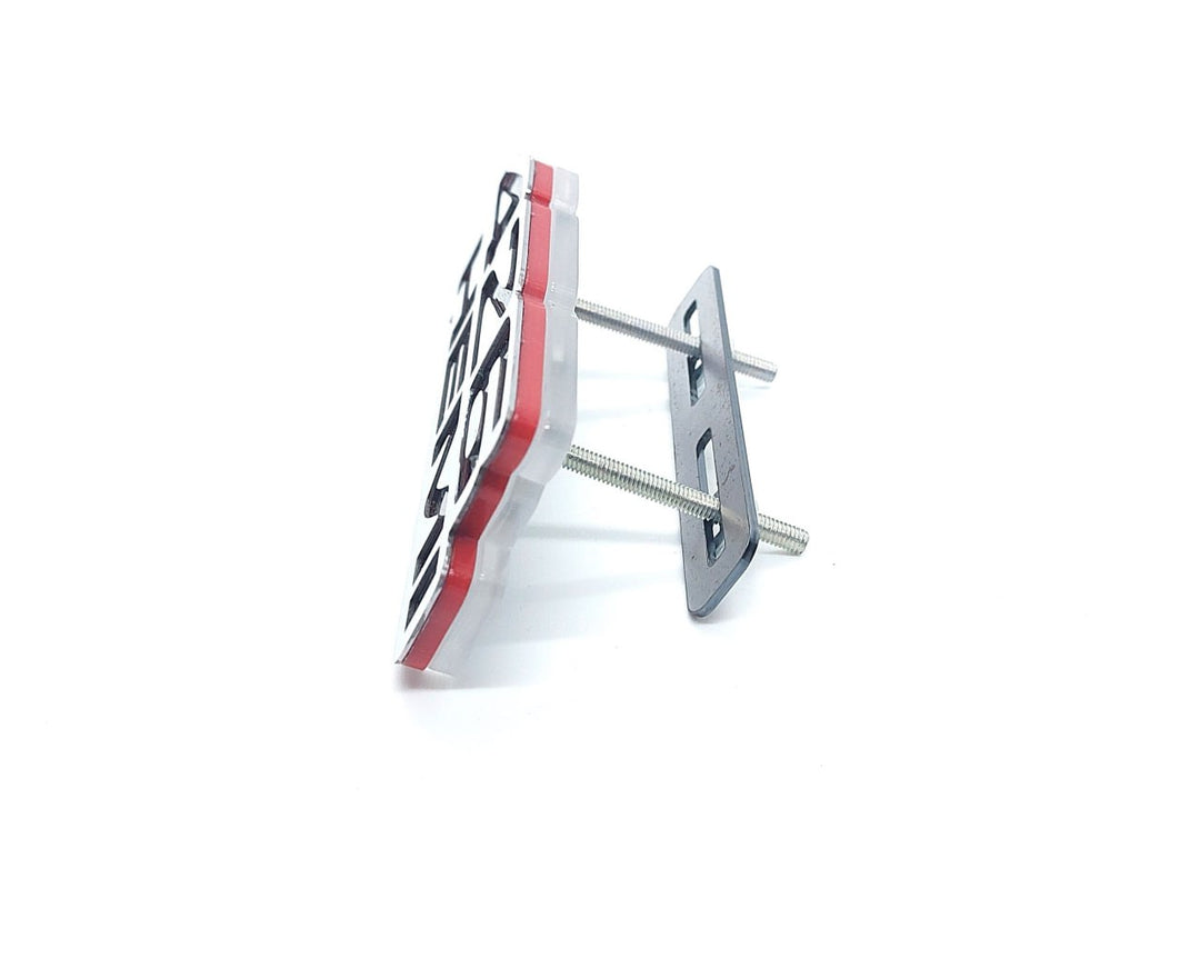 DODGE Stainless Steel Radiator grille emblem with 426HEMI logo Dodge emblems decoinfabric