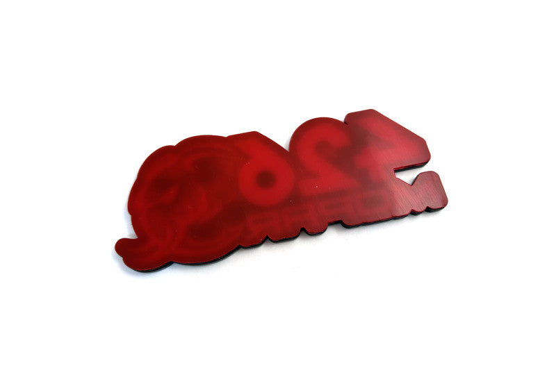 Dodge tailgate trunk rear emblem with 426 Mopar Hellephant logo Dodge emblems decoinfabric