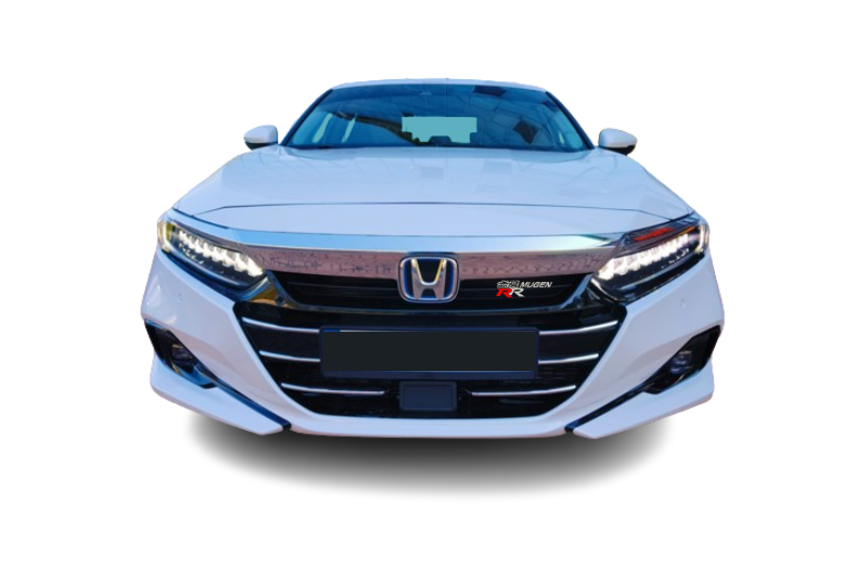 Honda Radiator grille emblem with Mugen RR logo (Type 2) Honda emblems decoinfabric