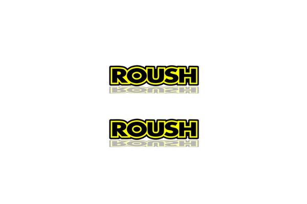 Chevrolet emblem for fenders with ROUSH logo (Type 4)