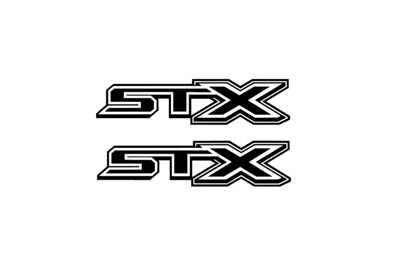 Ford F150 emblem for fenders with STX logo | decoinfabric