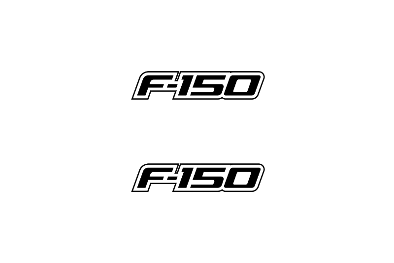 Ford F150 Emblem & Badges set with F150 logo