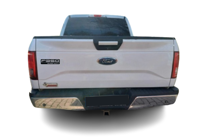 Ford F350 tailgate trunk rear emblem with F350 Super Duty logo Ford emblems decoinfabric