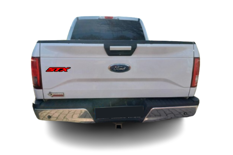 Ford F150 Emblem & Badges set with STX logo (Type 2) Ford emblems decoinfabric