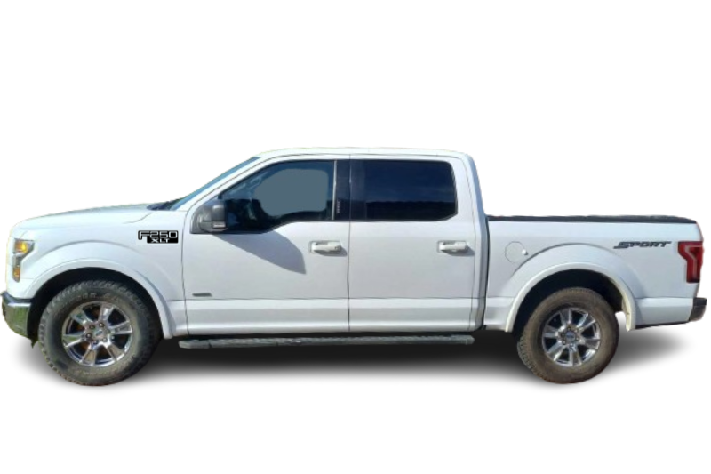 Ford F250 Emblem & Badges set with F250 XTL logo (Type 2) Ford emblems decoinfabric