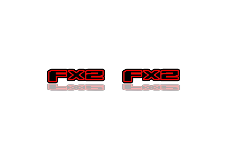 Ford emblem for fenders with FX2 logo