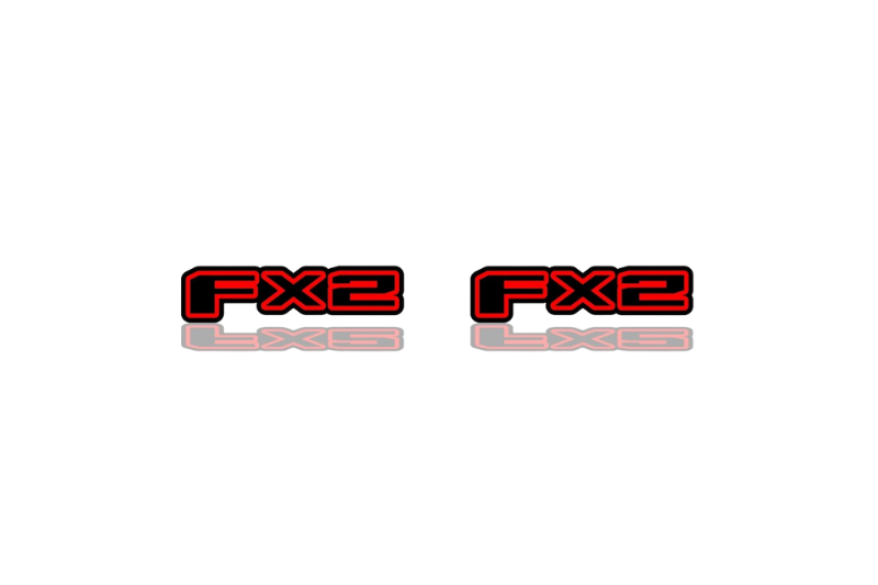 Ford emblem for fenders with FX2 logo Ford emblems decoinfabric