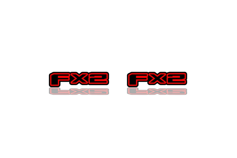 Ford Emblem & Badges set with FX2 logo