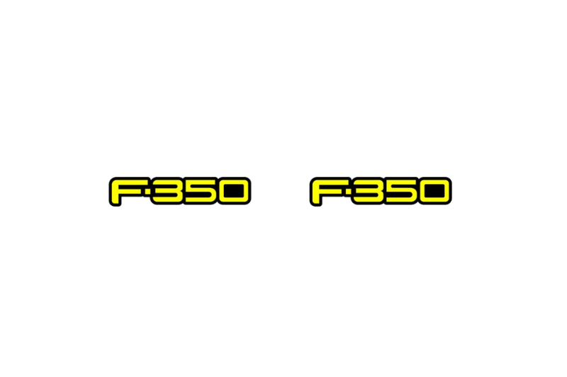 Ford emblem for fenders with F-350 logo