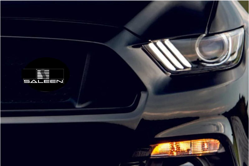 Ford Mustang Emblem & Badges set with Saleen logo (Type 2) Ford emblems decoinfabric