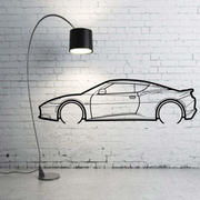 Metal Car Wall art Decor Lotus Evora 2010+ (type SIDE) Lotus Wall Art Decoin Fabric 500 mm (19.6