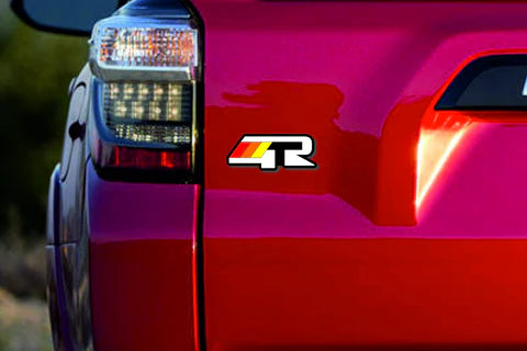 Toyota Emblem & Badges set with 4Runner logo Toyota emblems decoinfabric