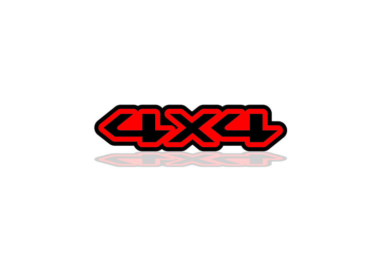 Nissan Radiator grille emblem with 4x4 logo