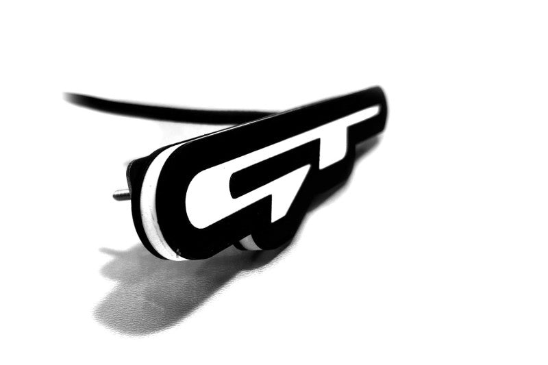 KIA Illuminated LED Radiator Grille Emblems and Badges with KIA GT logo KIA Led Emblems decoinfabric