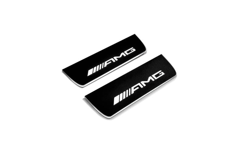 Mercedes E W213 2016-2023 Auto Door Sills With Logo AMG Mercedes Led Door Sills opdesign