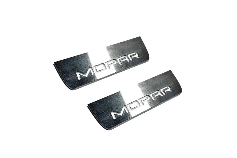 Dodge Durango III 2011+ LED Car Door Sill With Logo MOPAR Dodge Led Door Sills opdesign