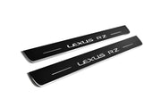Lexus RZ 2022+ LED Door Sills PRO With Logo Lexus RZ Lexus Led Door Sills opdesign