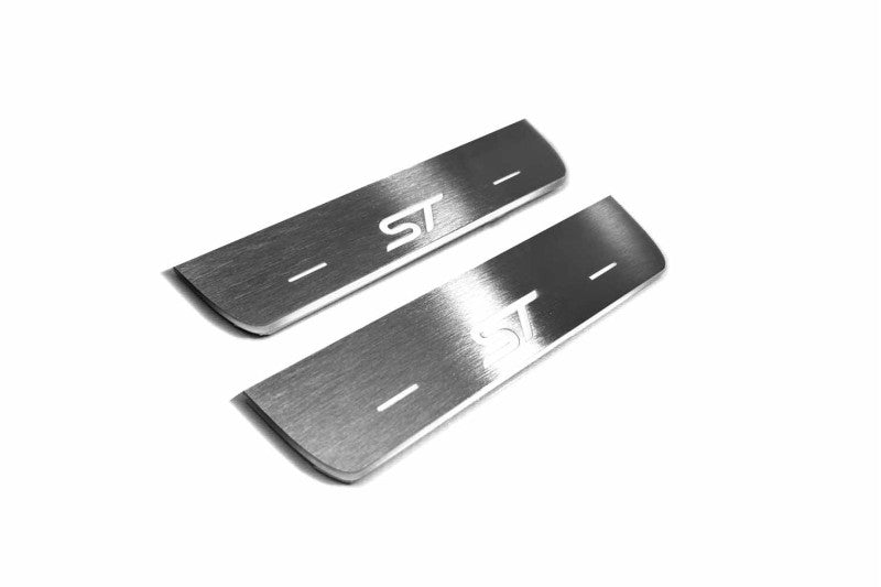Ford Focus III 2011-2018 Door Sill Led Plate With Logo ST Ford Led Door Sills opdesign
