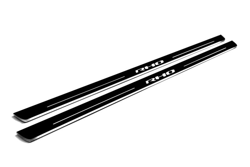 Ram V 2019+ Door Sill Led Plate With RHO Logo