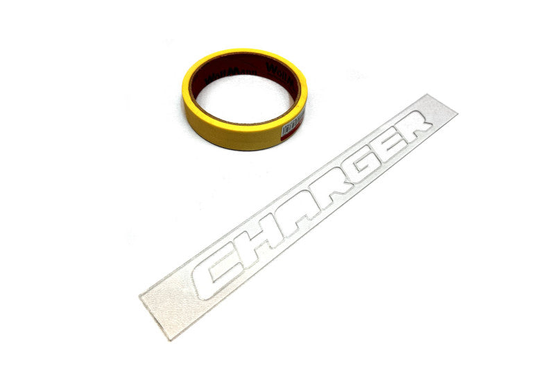 Dodge tailgate trunk rear 3D emblem with Charger logo (type MIXT) Dodge emblems decoinfabric