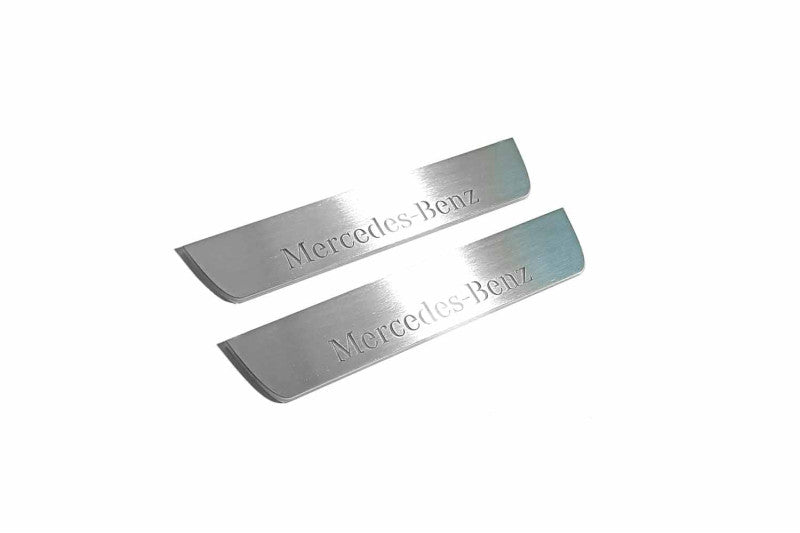 Mercedes GLE I W166 2015-2019 LED Car Door Sill With Logo Mercedes-Benz