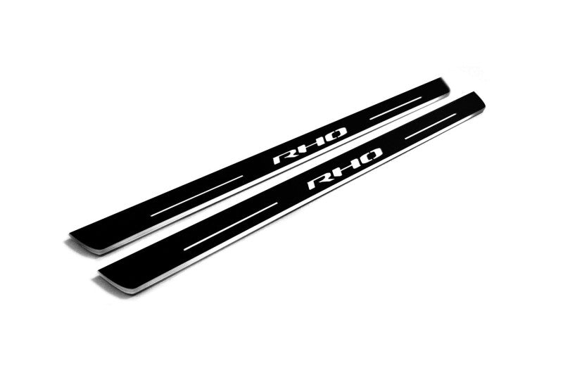 Ram V 2019+ Door Sill Led Plate With RHO Logo