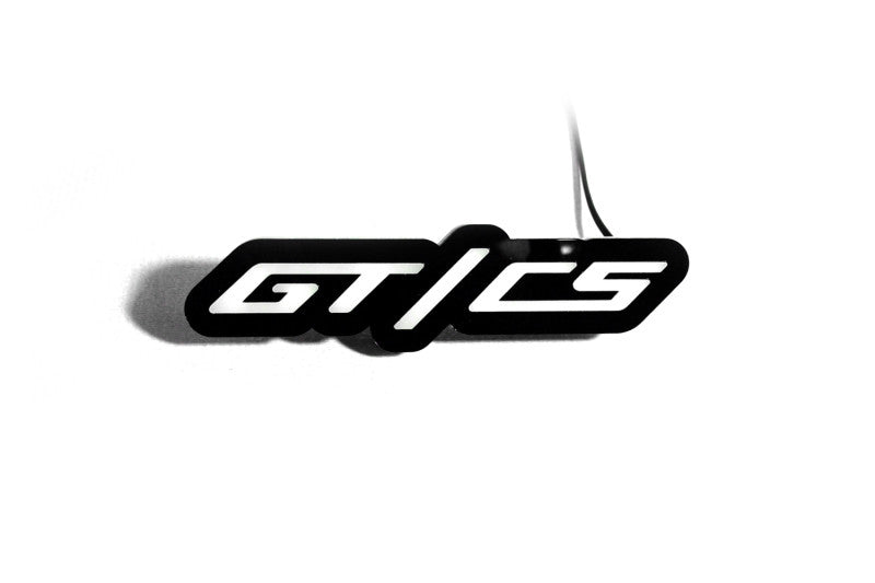 Ford Illuminated LED Radiator Grille Emblems and Badges with GT/CS logo Ford Led Emblems decoinfabric