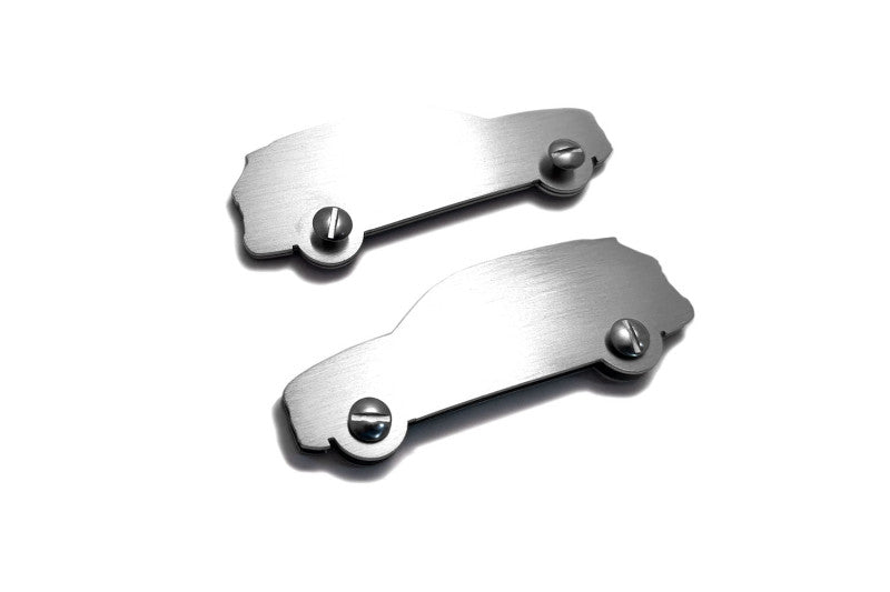 BMW Z4 III (2018+) Floor Mat Emblem Set – Stainless Steel Badges Car Mats Badges Decoin