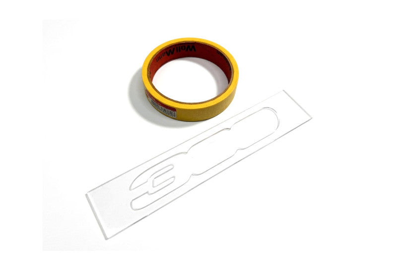 Chrysler tailgate trunk rear 3D emblem with 300 logo (type MIXT) Var. 1 Chrysler emblems decoinfabric