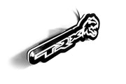 Dodge Illuminated LED Radiator Grille Emblems and Badges with TRX + Tirex logo Dodge Led emblems decoinfabric