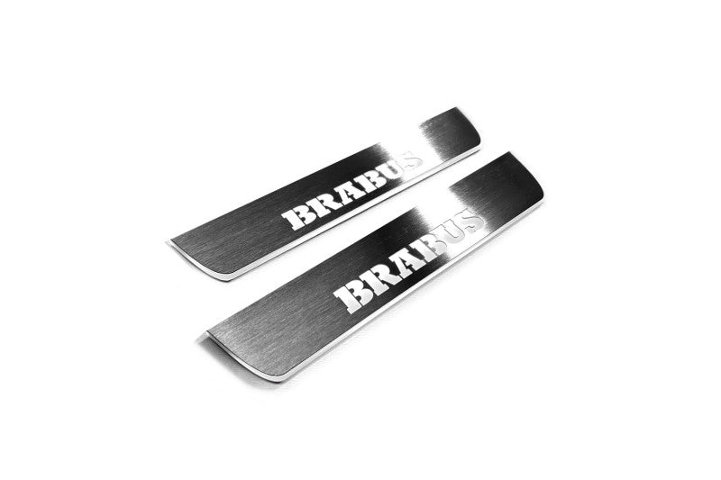 Mercedes S-Class W223 2020+ Auto Door Sill Plates With Logo Brabus