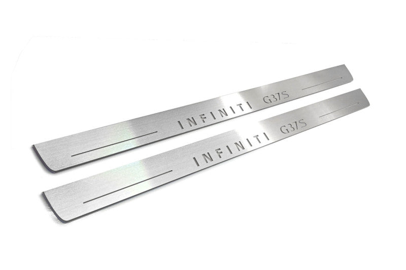 Infiniti G coupe 2008-2015 LED Door Sill With Logo Infiniti G37S