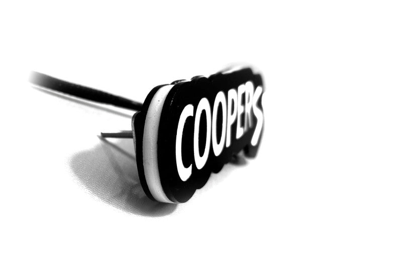 Mini Radiator grille emblem with Mini Cooper S logo (Type 2) Mini emblems decoinfabric