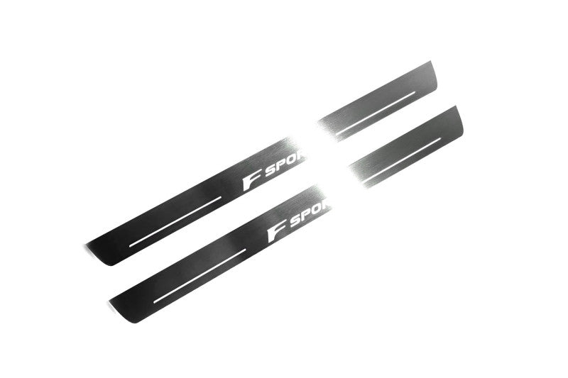 Lexus ES VII 2018+ Door Sill Protectors With Logo F Sport