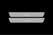 BMW 5 G30 2017-2023 Led Door Sill Pro with BMW logo BMW Led Door Sills opdesign