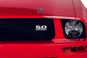 Ford Mustang Radiator grille emblem with 5.0 Coyote logo (type 2) Ford emblems decoinfabric