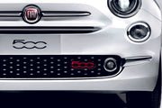Fiat Illuminated LED Radiator Grille Emblems and Badges with 500 logo Fiat Led Emblems decoinfabric