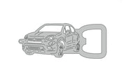 Keychain Bottle Opener for Fiat 500X 2014+ Keychains opdesign