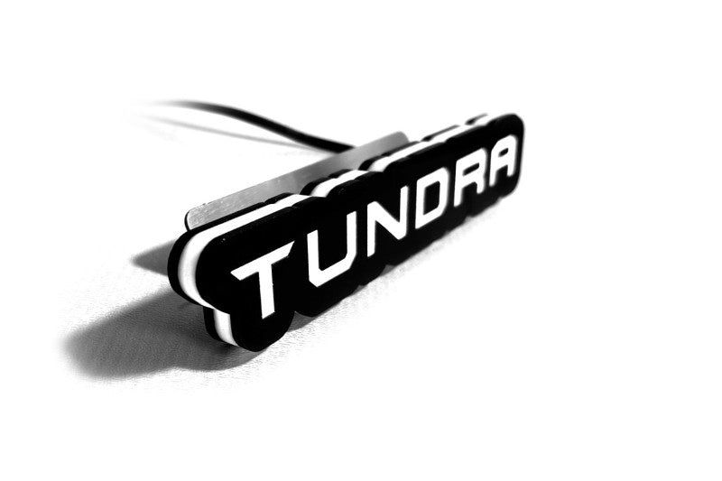 Toyota Illuminated LED Radiator Grille Emblems and Badges with Tundra logo Toyota Led Emblems decoinfabric