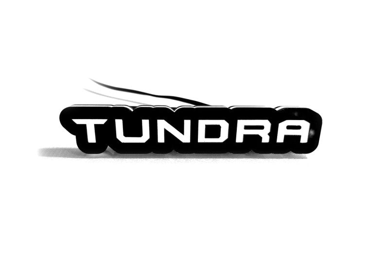 Toyota Illuminated LED Radiator Grille Emblems and Badges with Tundra logo Toyota Led Emblems decoinfabric