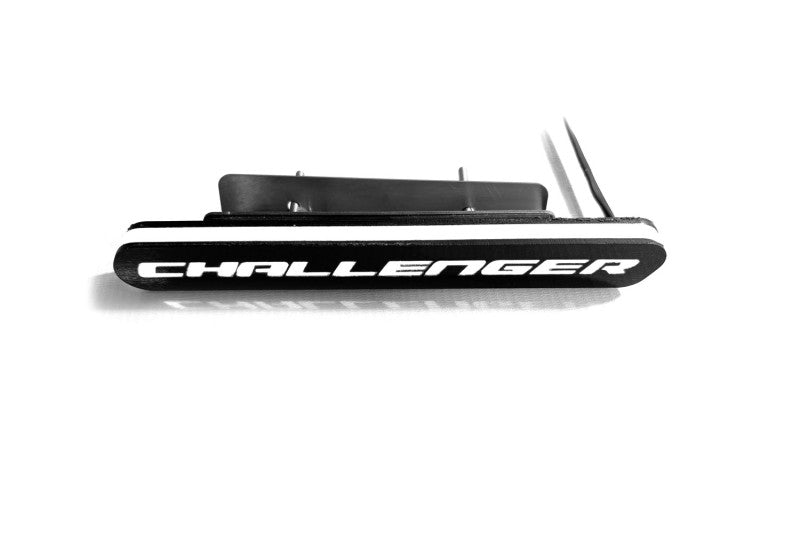 Dodge Illuminated LED Radiator Grille Emblems and Badges with Challenger (type 1) logo Dodge Led emblems decoinfabric
