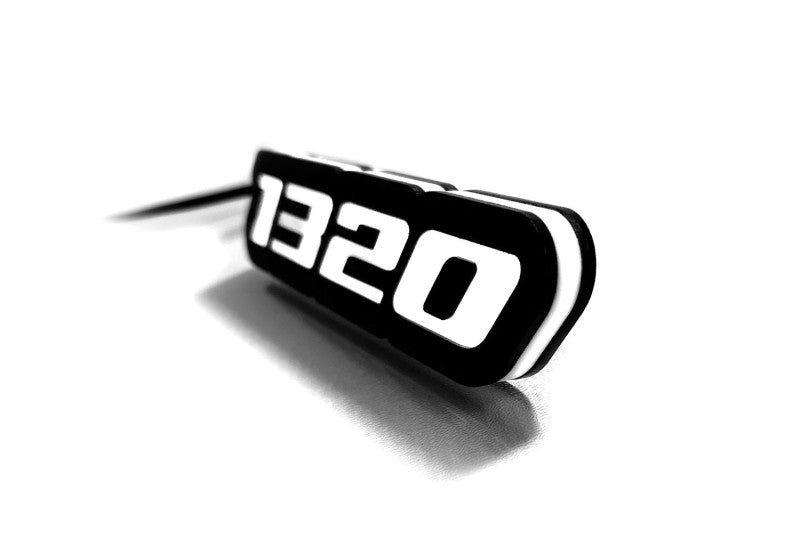 Dodge Illuminated LED Radiator Grille Emblems and Badges with 1320 logo Dodge Led emblems decoinfabric